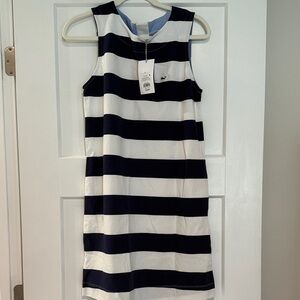 Vineyard Vines for Target Navy and White Striped Dress NWT Small